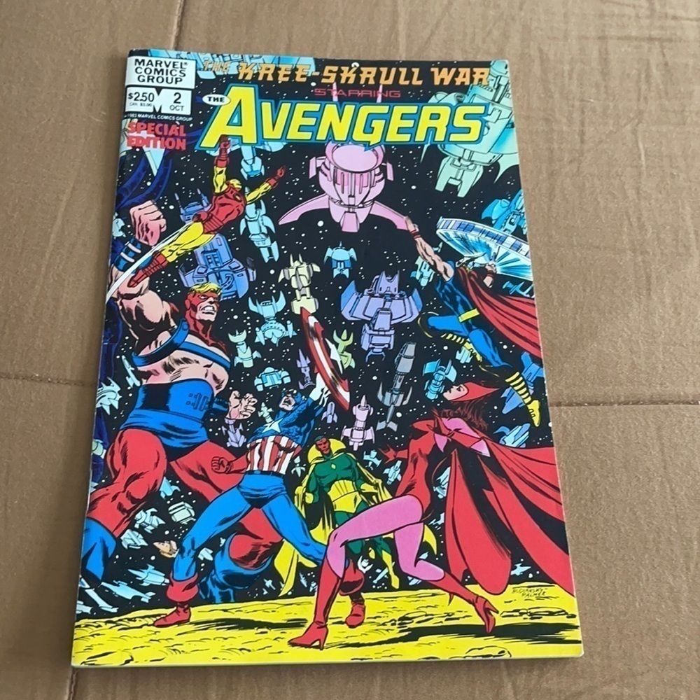 The Kree-Skrull War starring The Avengers #2 Neal Adams 1983 Vol 1, No 2